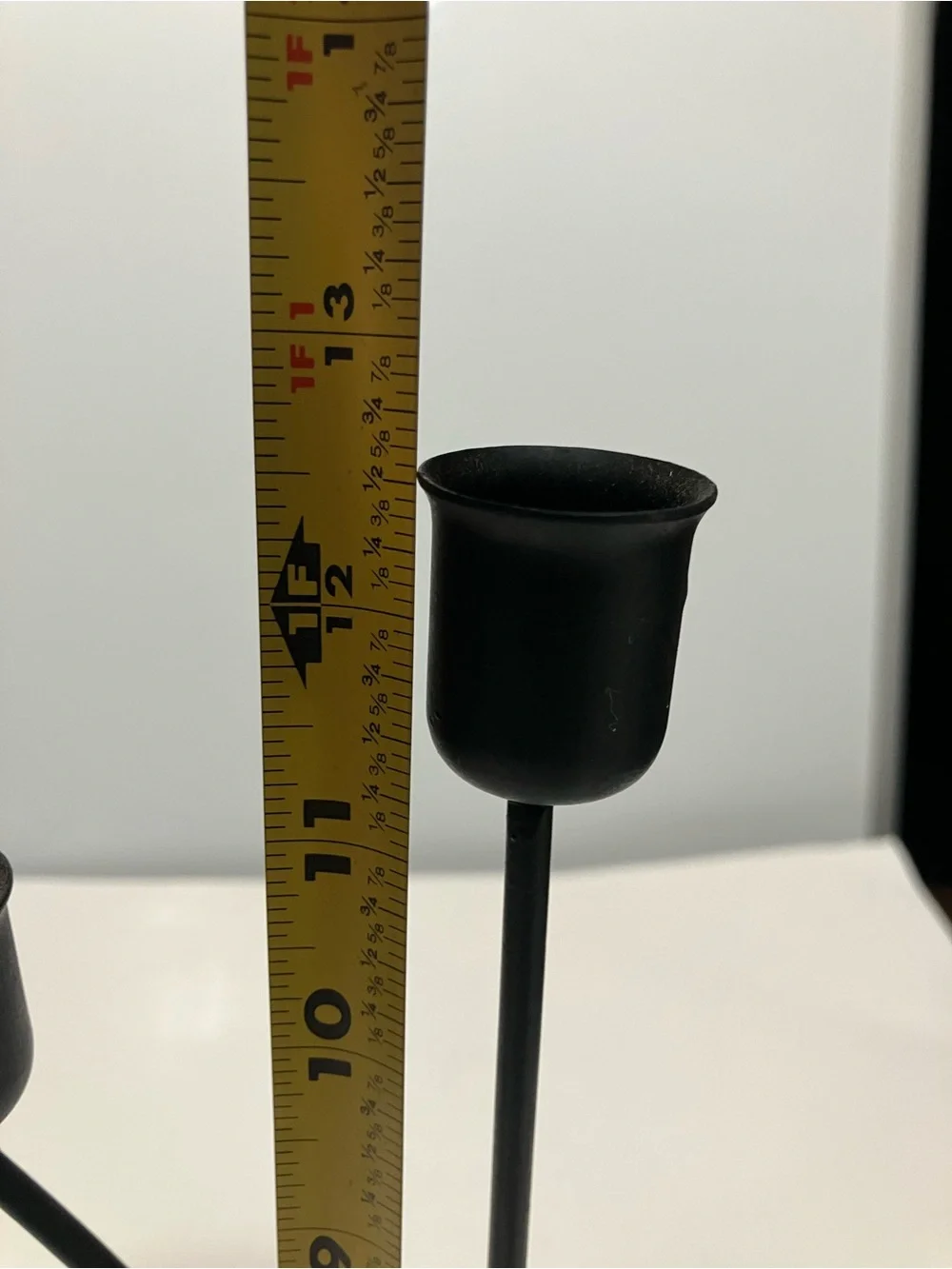 Black Metal 5-Arm Candle Holder - Home Accents